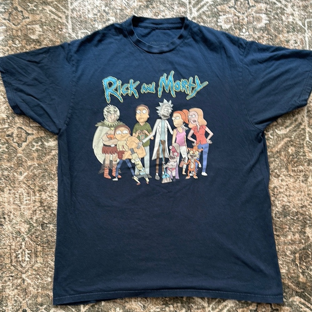 Rick and Morty ' Black T-Shirt size L